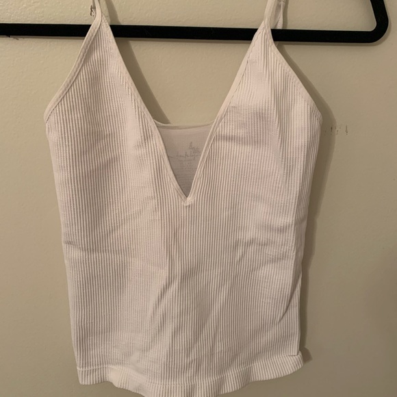 Free People Tops - White free people tank top